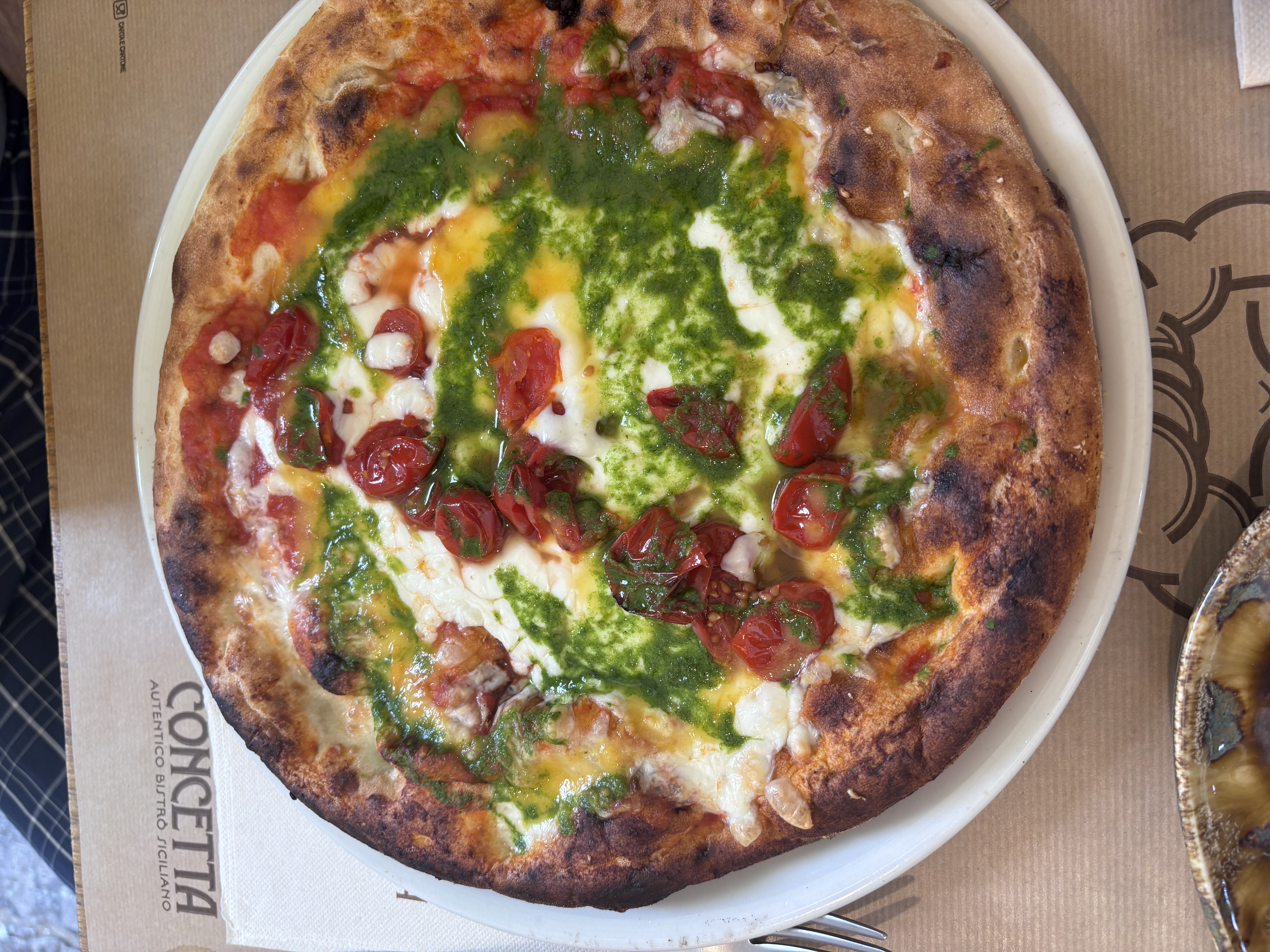 Pizza Margherita Concetta Palermo